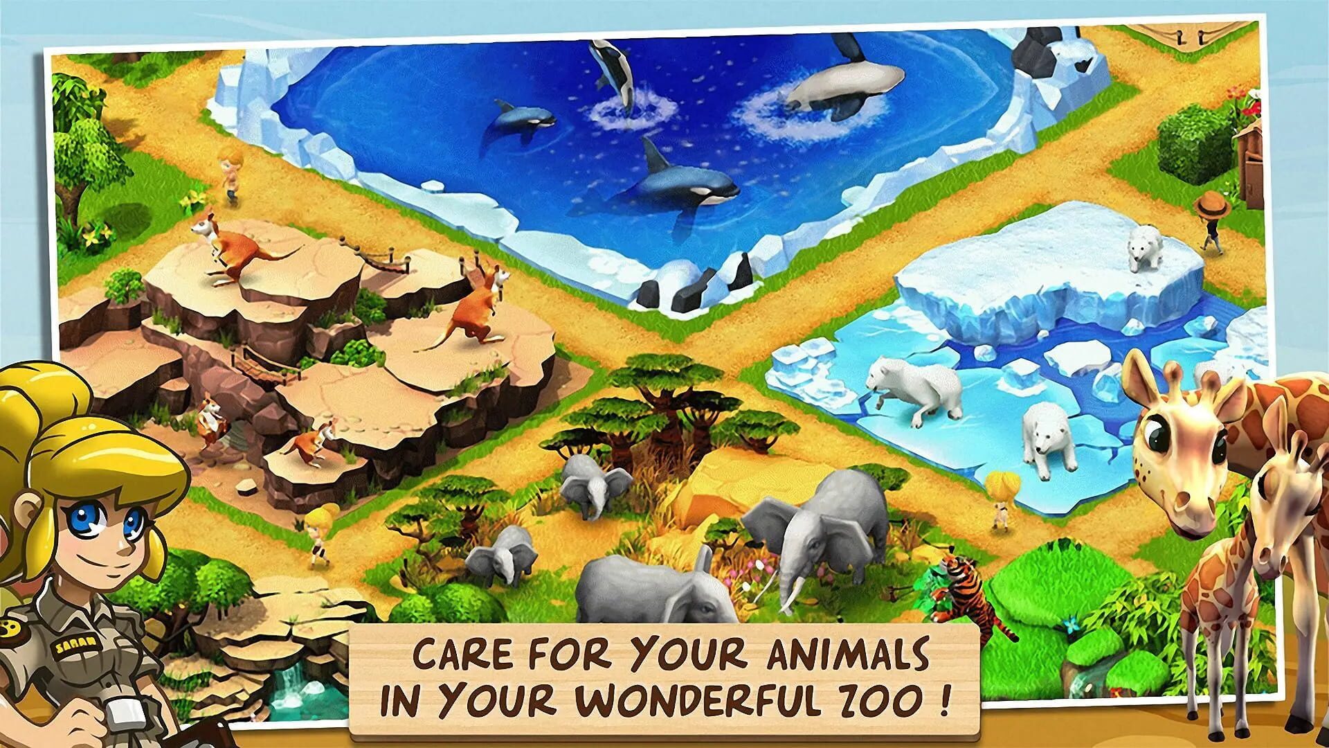Screenshot for Wonder Zoo: Animal Rescue!