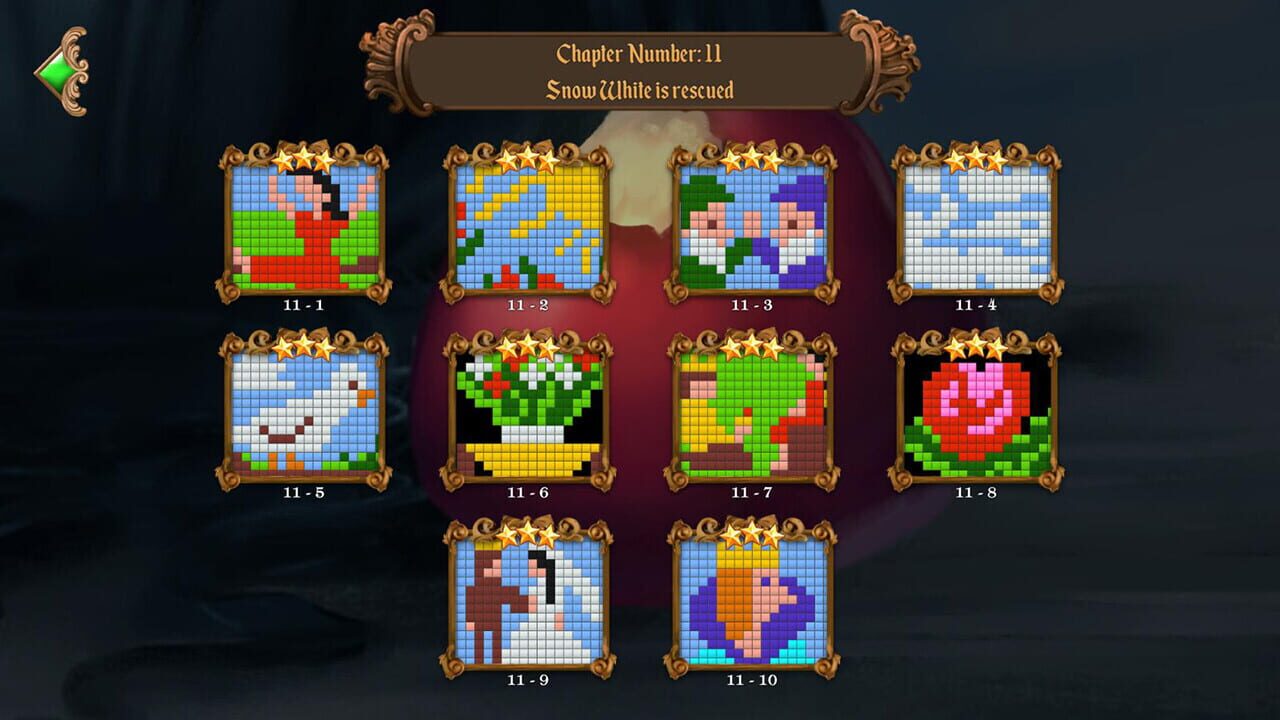 Screenshot for Fables Mosaic: Snow White and the Seven Dwarfs