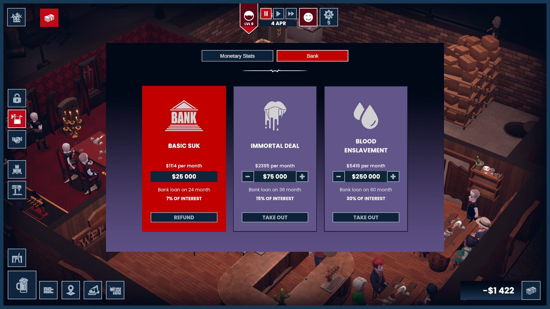 Screenshot for Blood Bar Tycoon