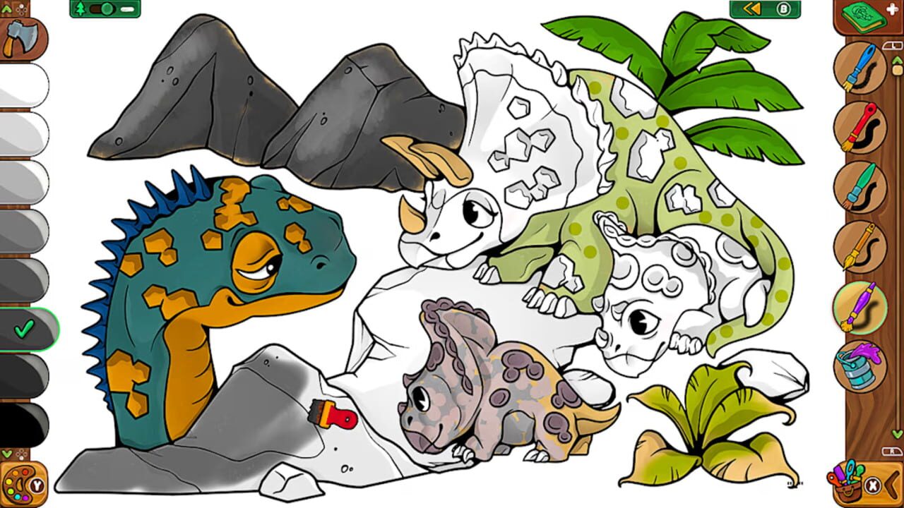 Screenshot for Coloring Pages: Lumberhill Tales
