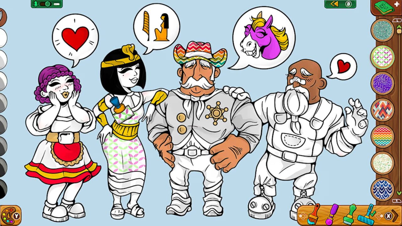 Screenshot for Coloring Pages: Lumberhill Tales
