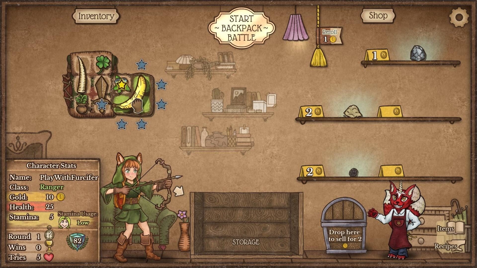 Screenshot for Backpack Battles