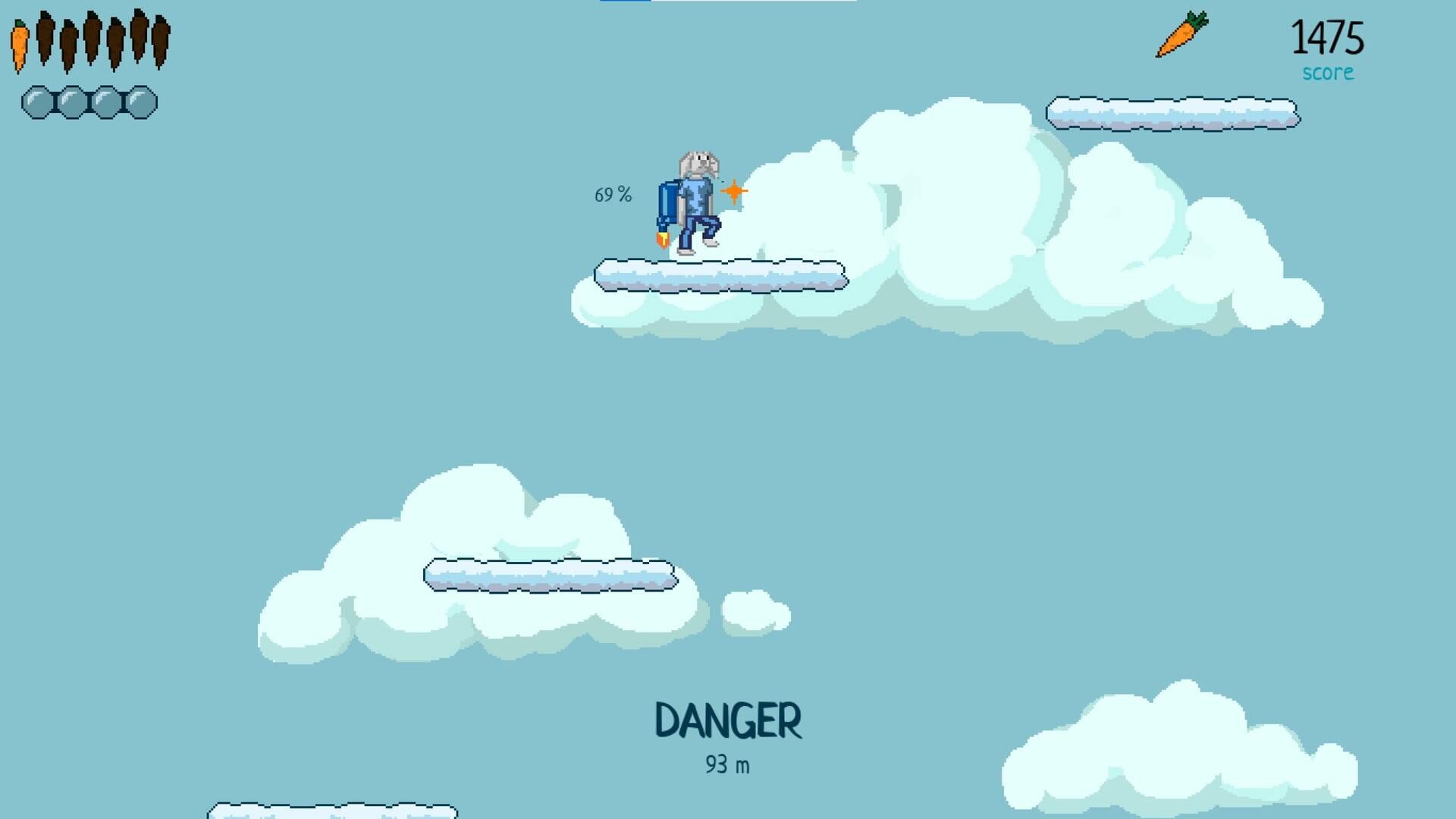 Screenshot for Rabbit in the Clouds