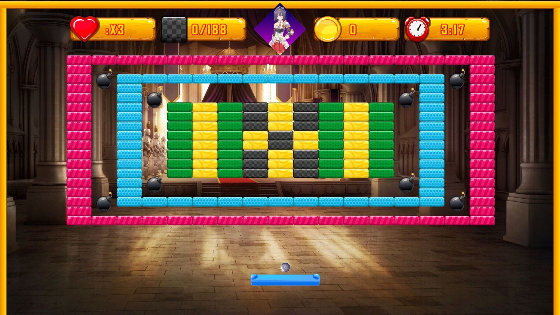 Screenshot for Moe Waifu H: BlockBlast
