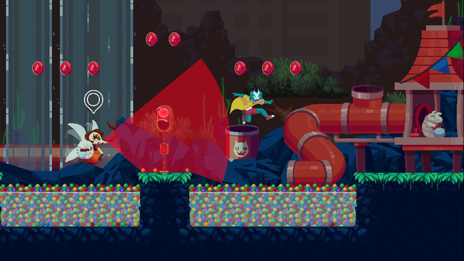 Screenshot for Peppered: An Existential Platformer