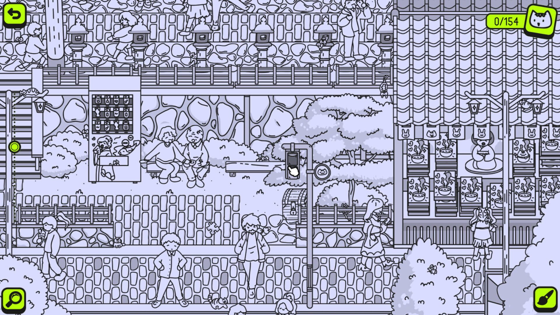 Screenshot for Cats and Seek: Kyoto - Extra Level & Jigsaw