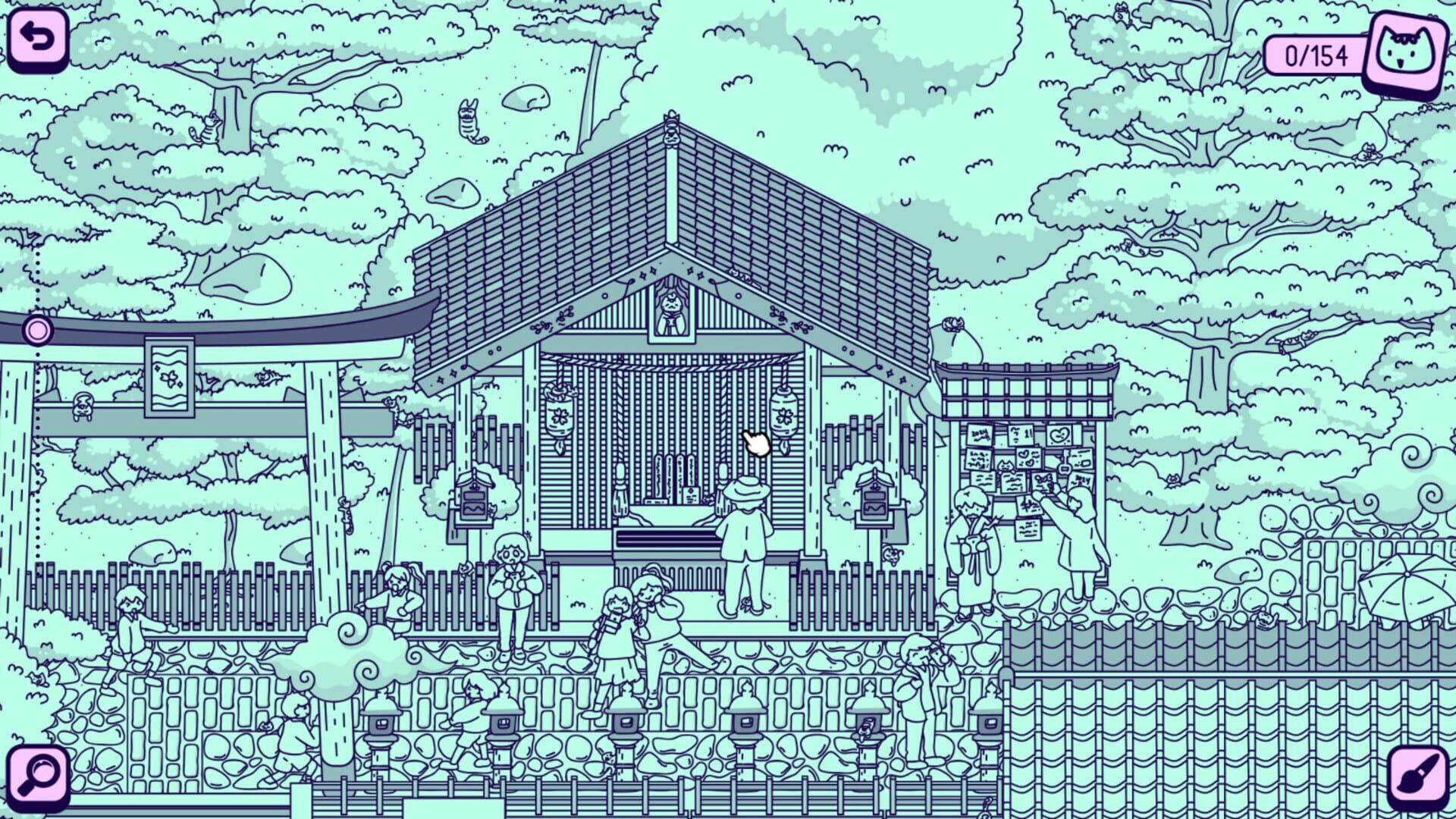 Screenshot for Cats and Seek: Kyoto - Extra Level & Jigsaw