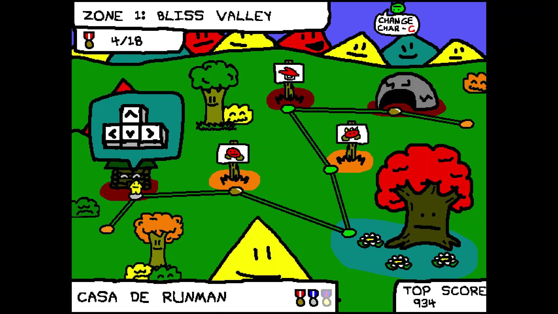 Screenshot for RunMan: Race Around the World