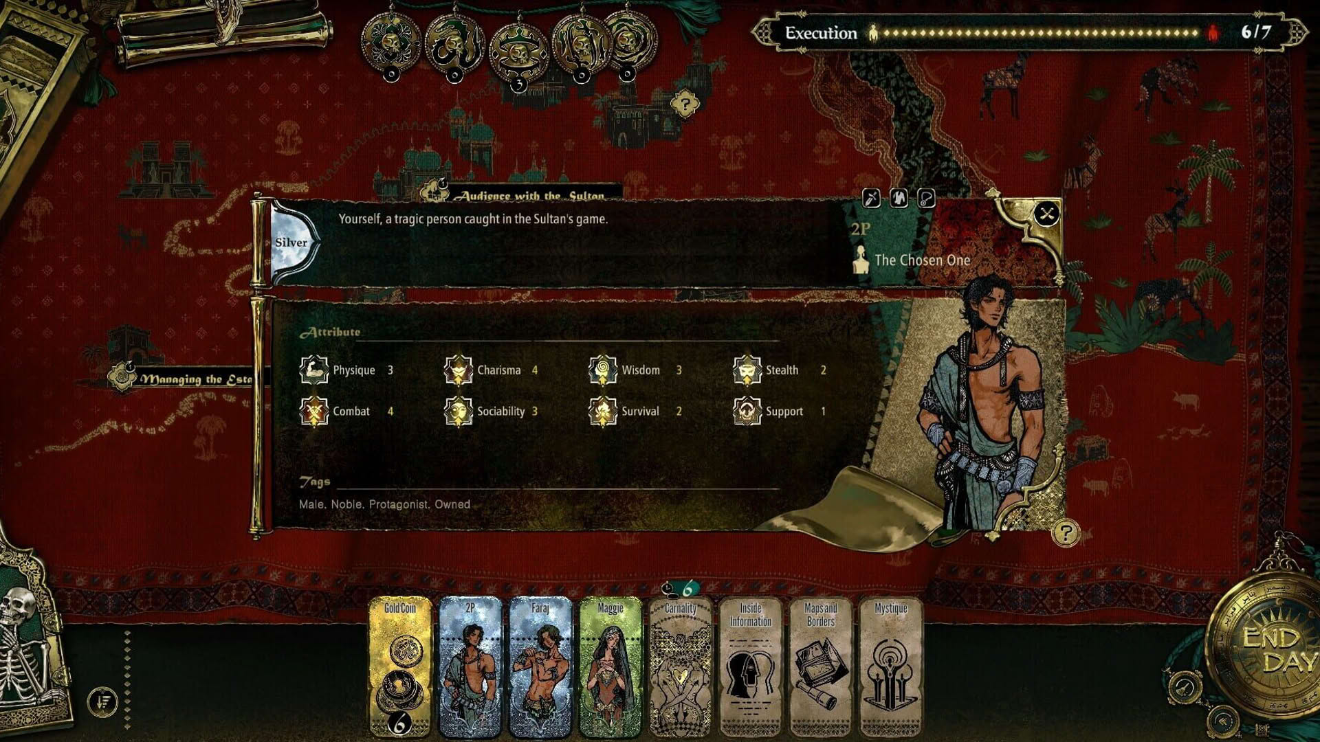 Screenshot for Sultan's Game