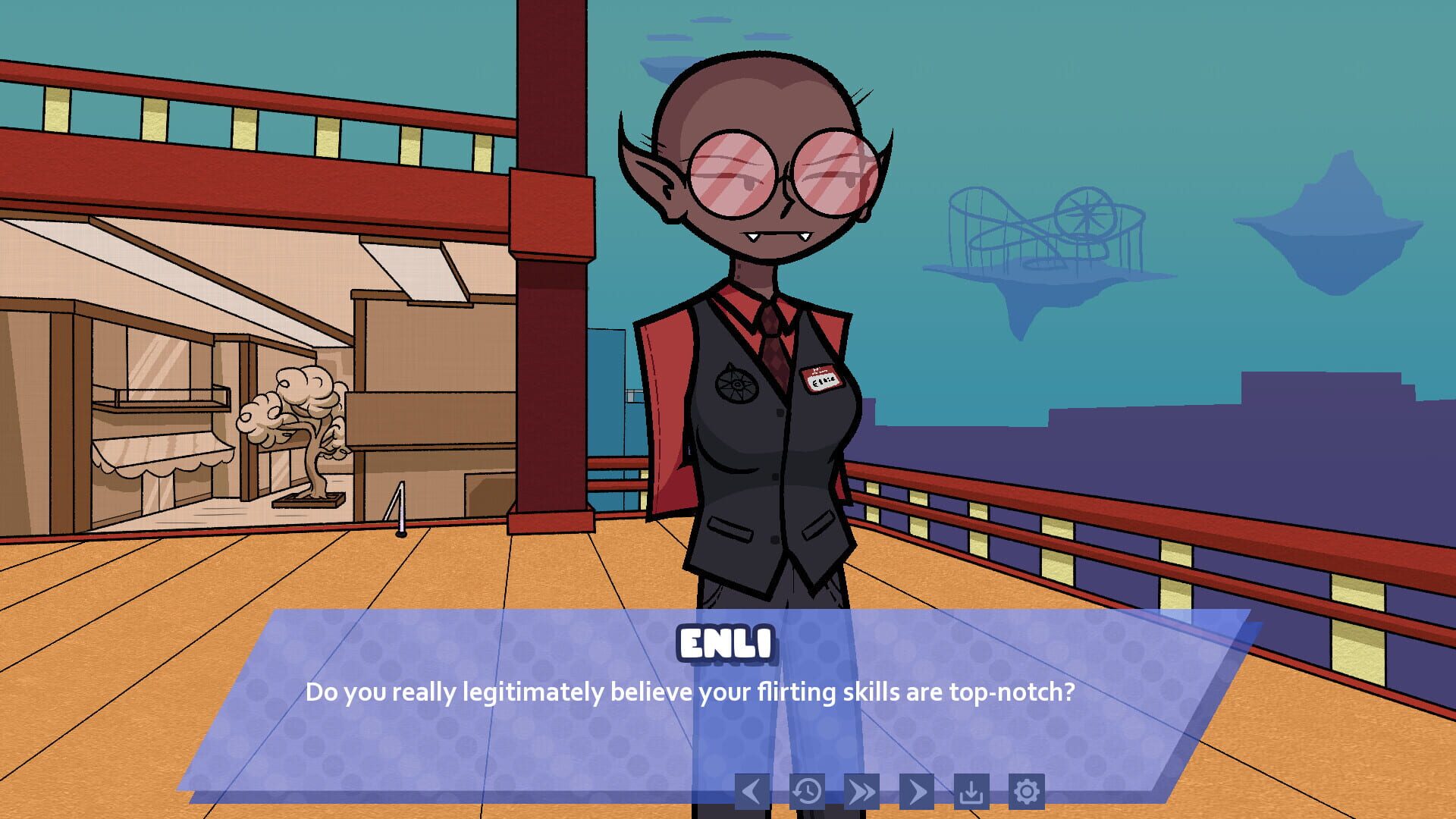 Screenshot for Love is in the Airship