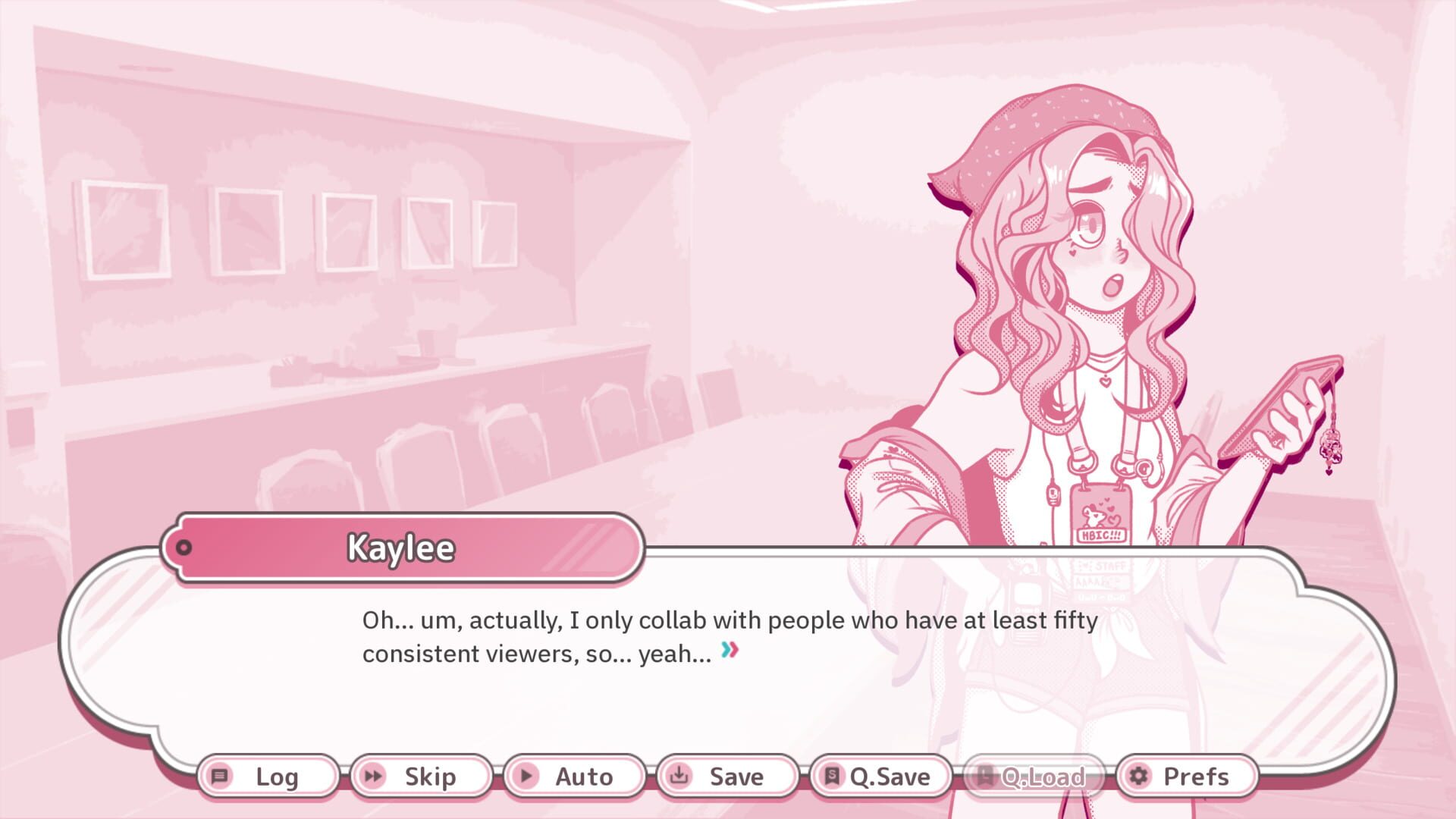 Screenshot for Yuri Paddle: An Anime Convention Murder Mystery