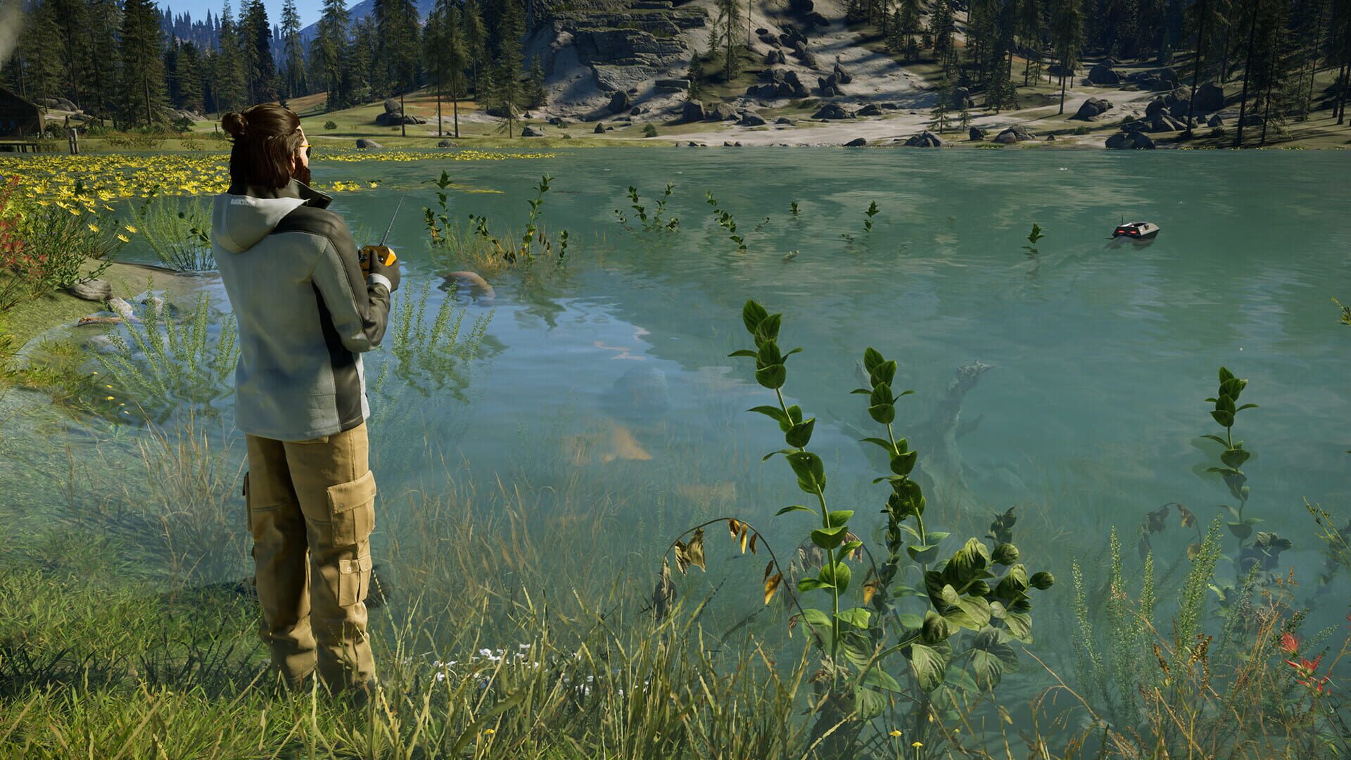 Screenshot for Call of the Wild: The Angler - LakePal Bait Boat Pack