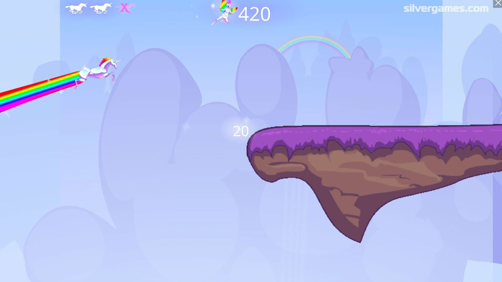 Screenshot for Robot Unicorn Attack