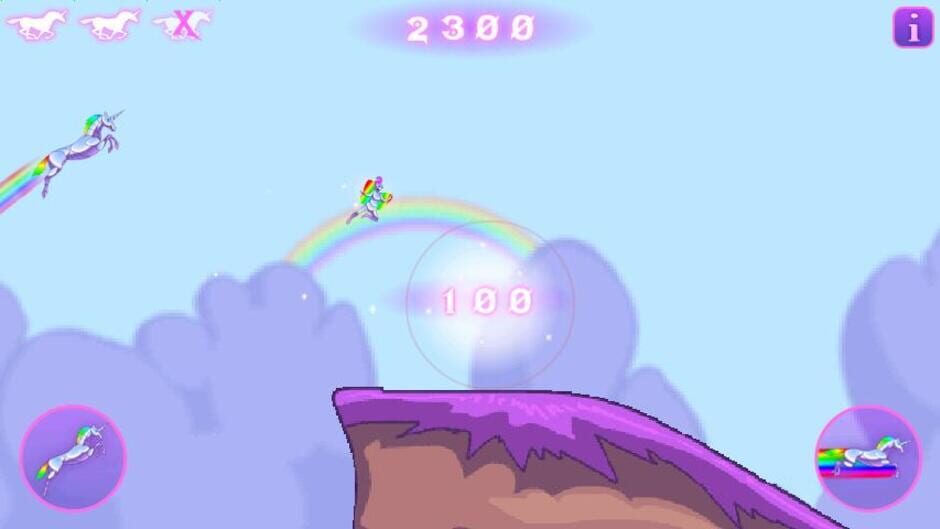 Screenshot for Robot Unicorn Attack