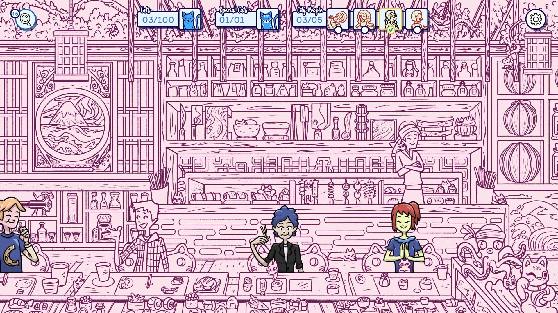 Screenshot for Hidden Cats in Tokyo