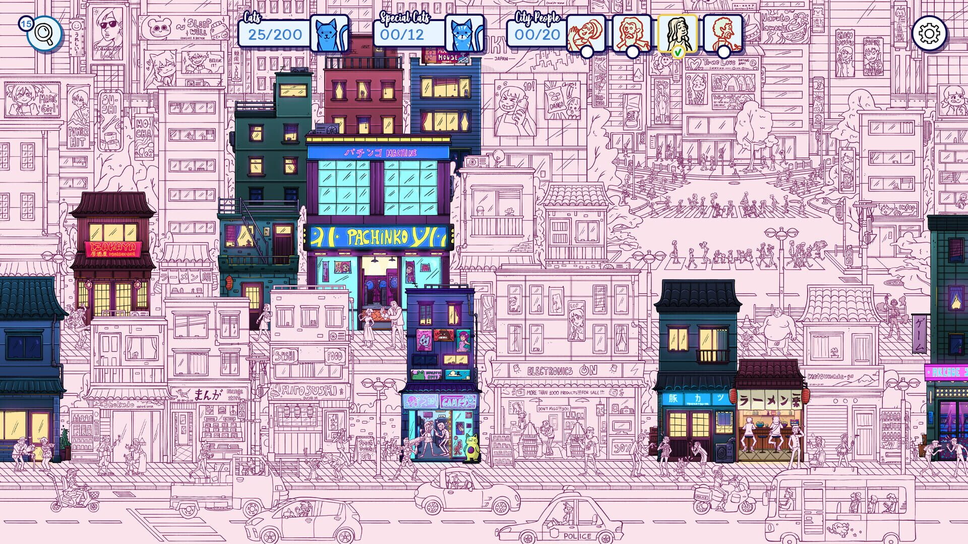 Screenshot for Hidden Cats in Tokyo