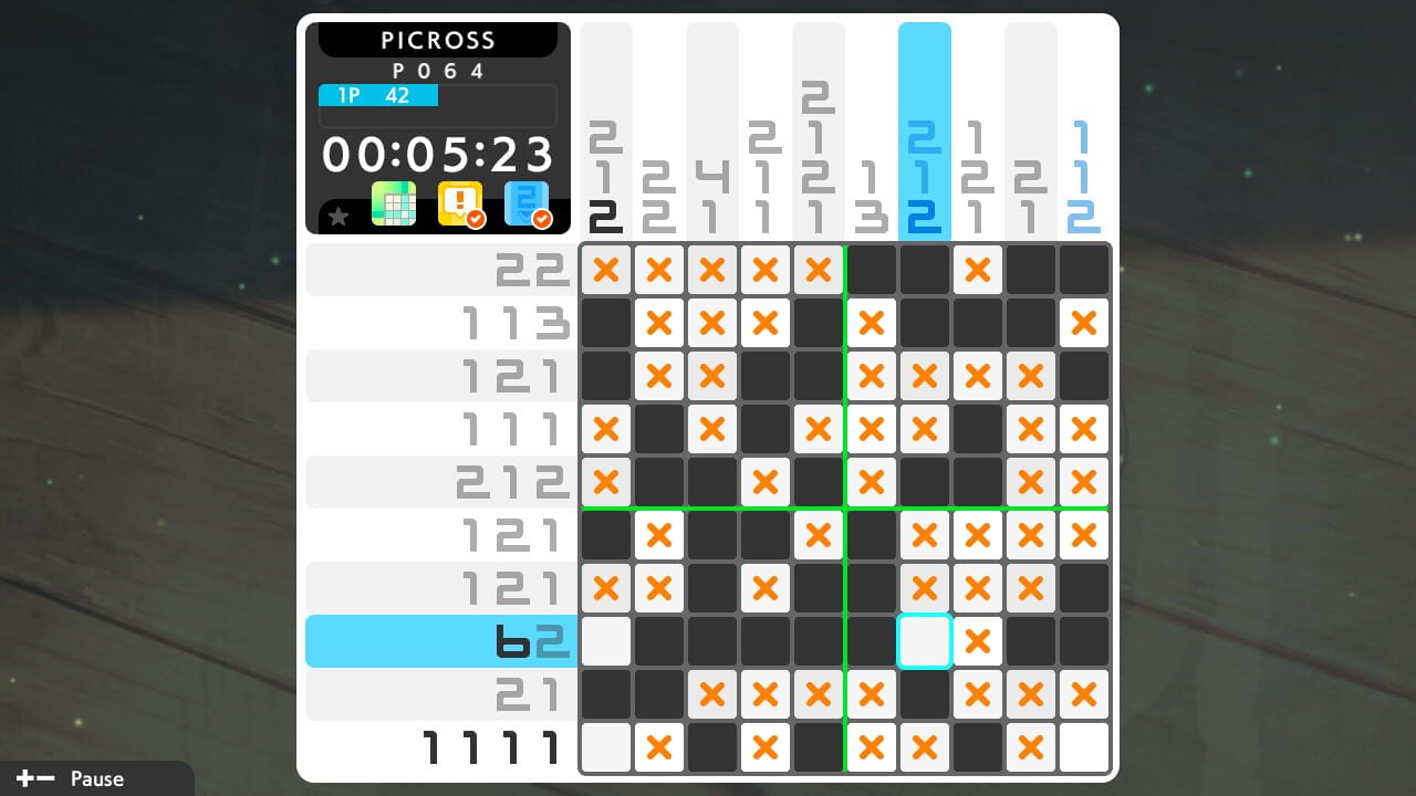 Screenshot for Picross Records of The Shield Hero
