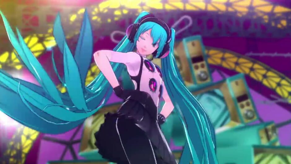 Screenshot for Persona 4 Dancing All Night: Heaven featuring Hatsune Miku