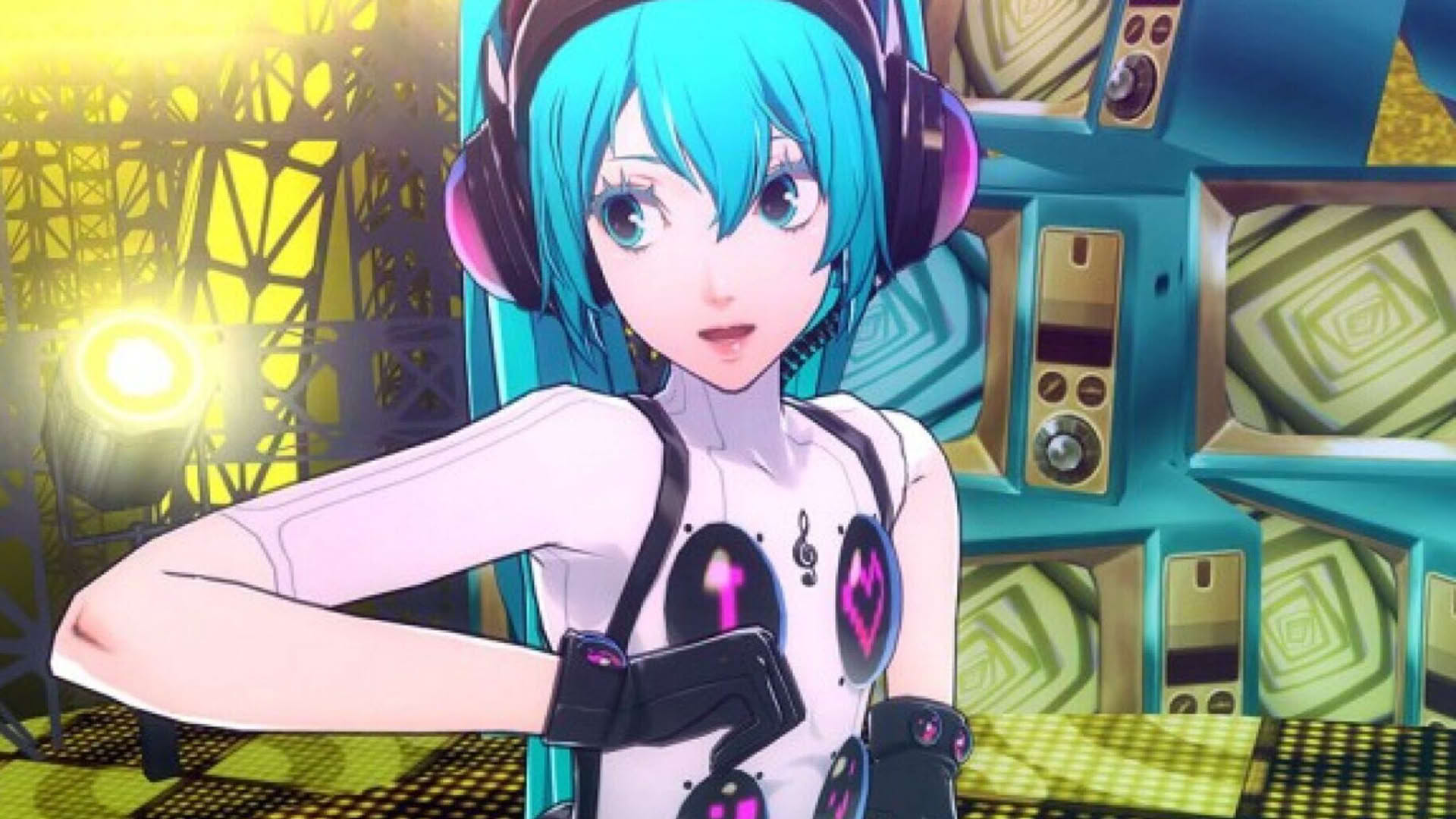 Screenshot for Persona 4 Dancing All Night: Heaven featuring Hatsune Miku