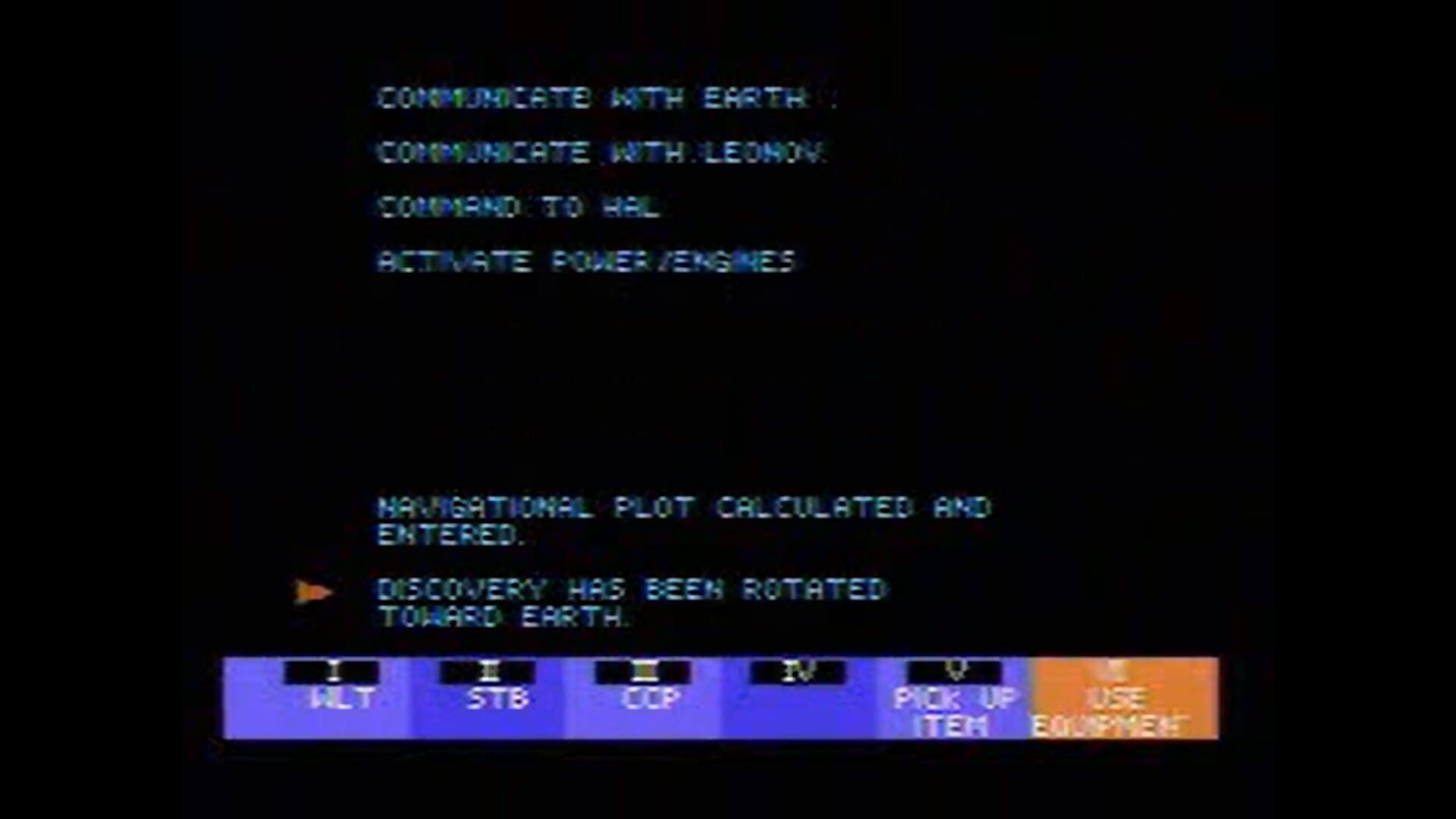 Screenshot for 2010: The Text Adventure Game