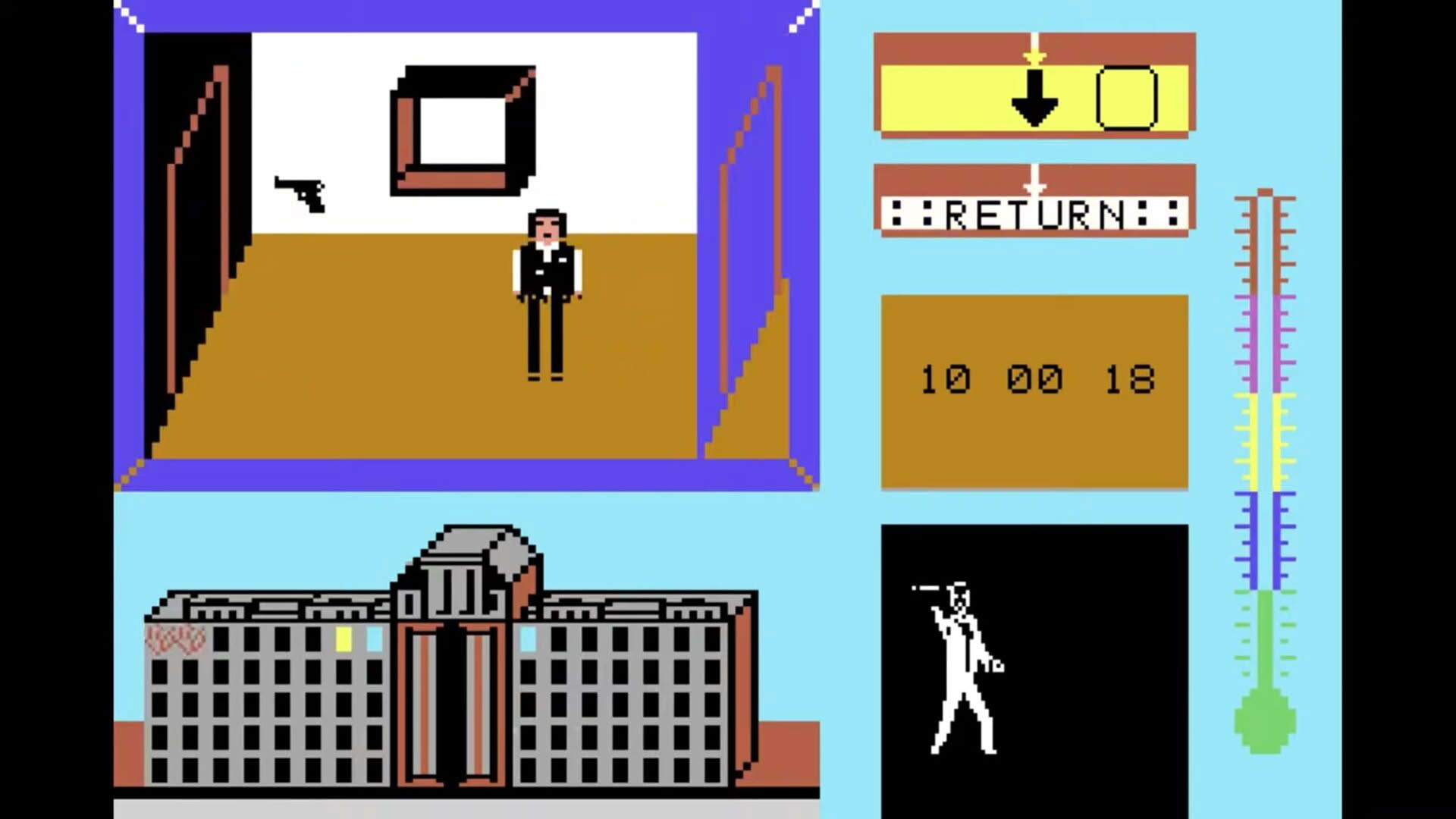 Screenshot for A View to a Kill: The Computer Game