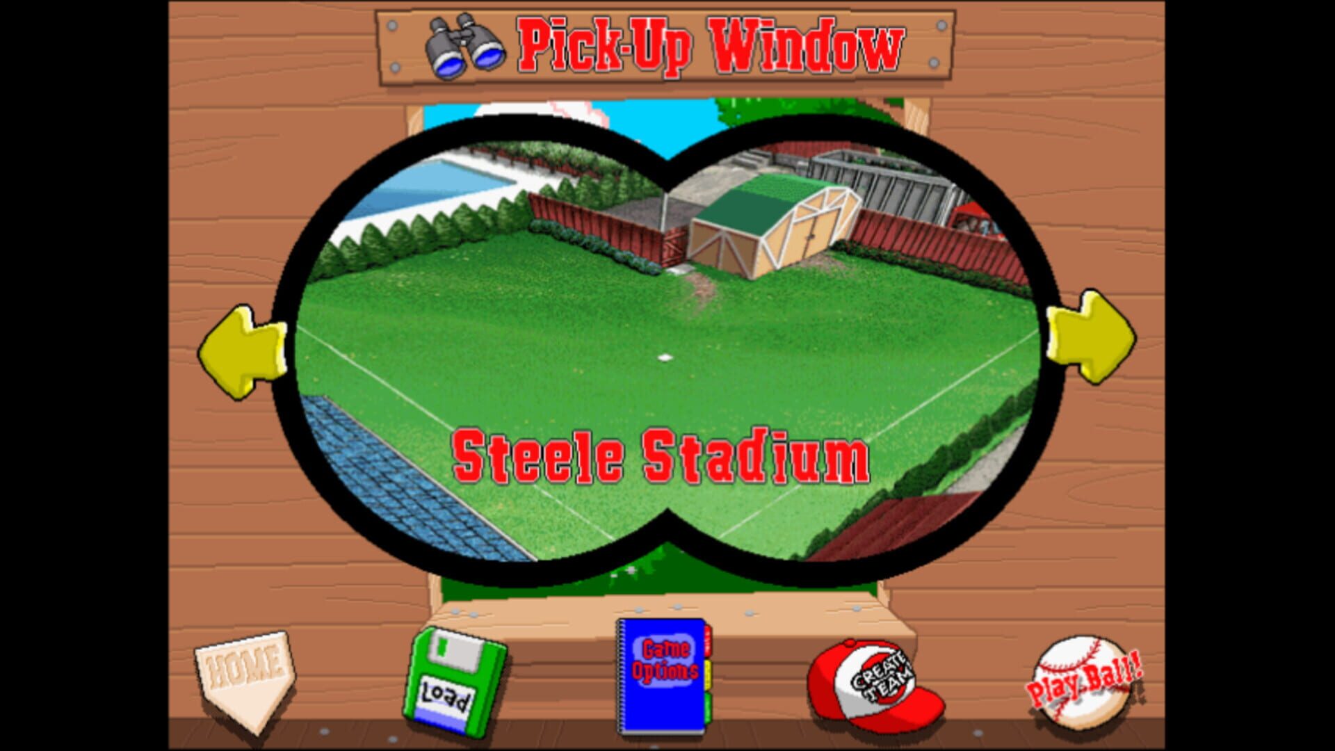 Screenshot for Backyard Baseball '97