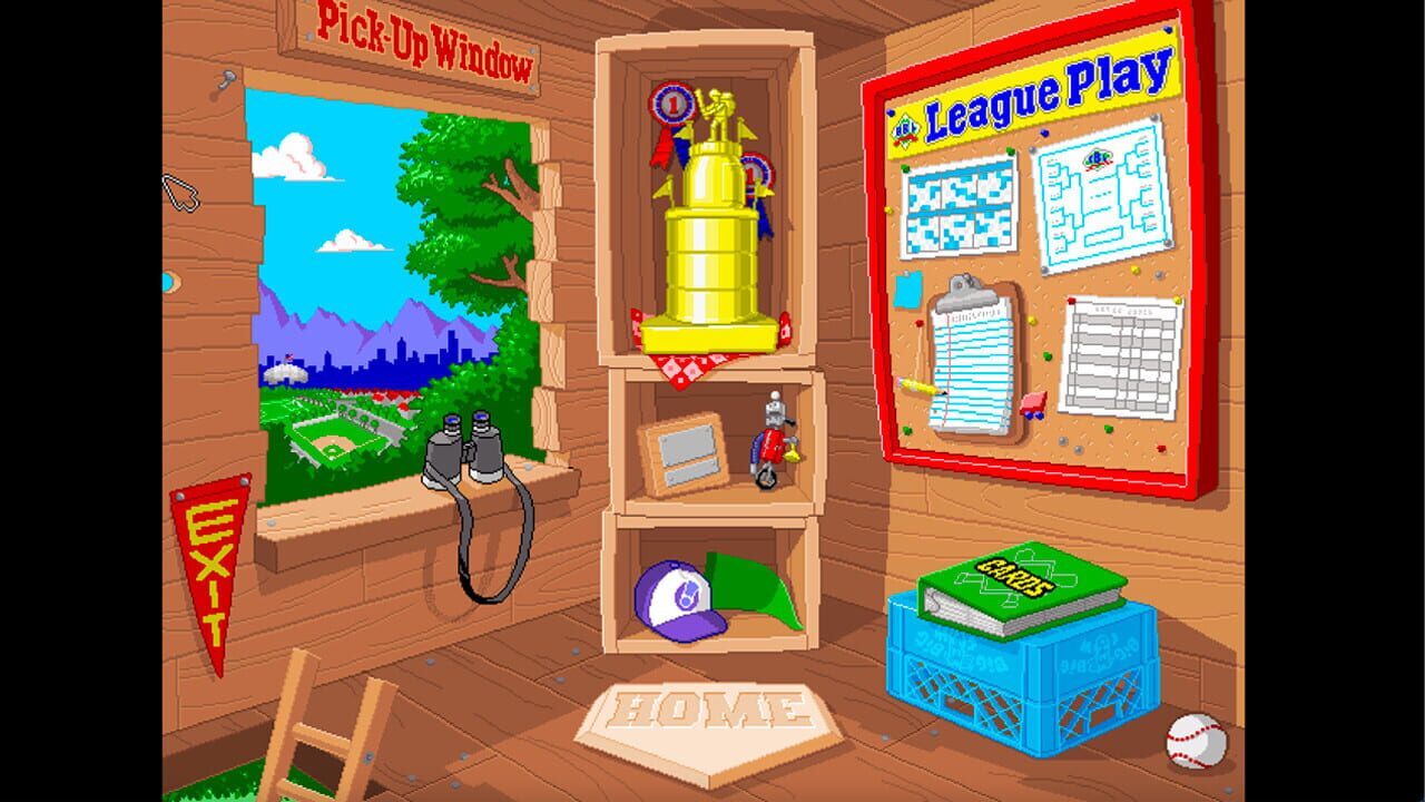 Screenshot for Backyard Baseball '97
