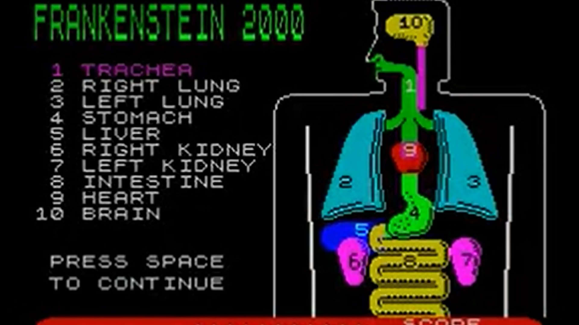 Screenshot for Frankenstein 2000
