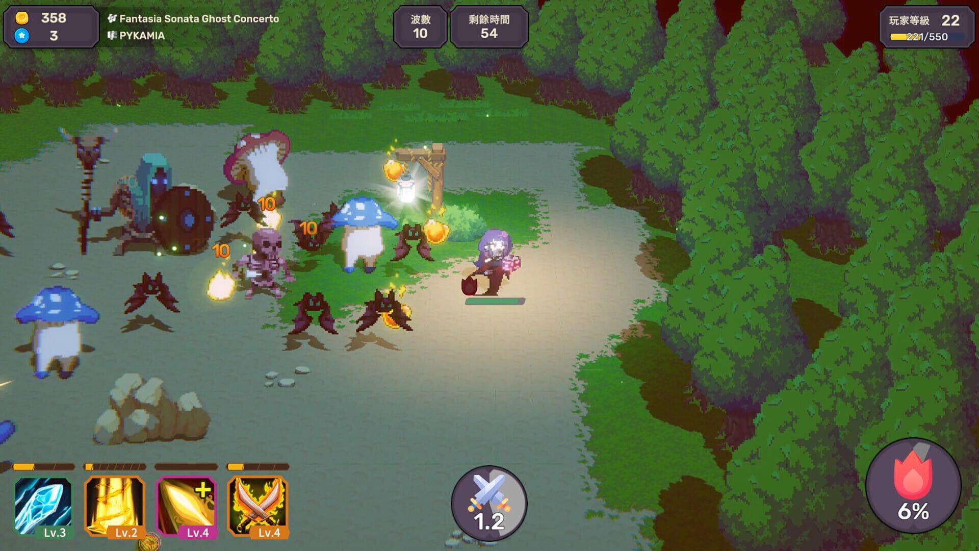 Screenshot for Rhythm Witch: Beat Death