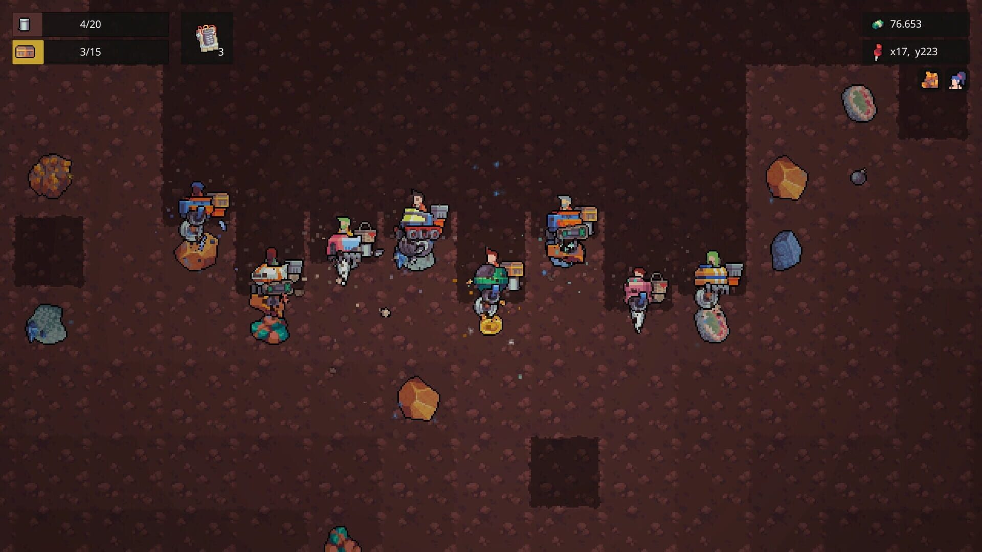 Screenshot for Super Mining Mechs