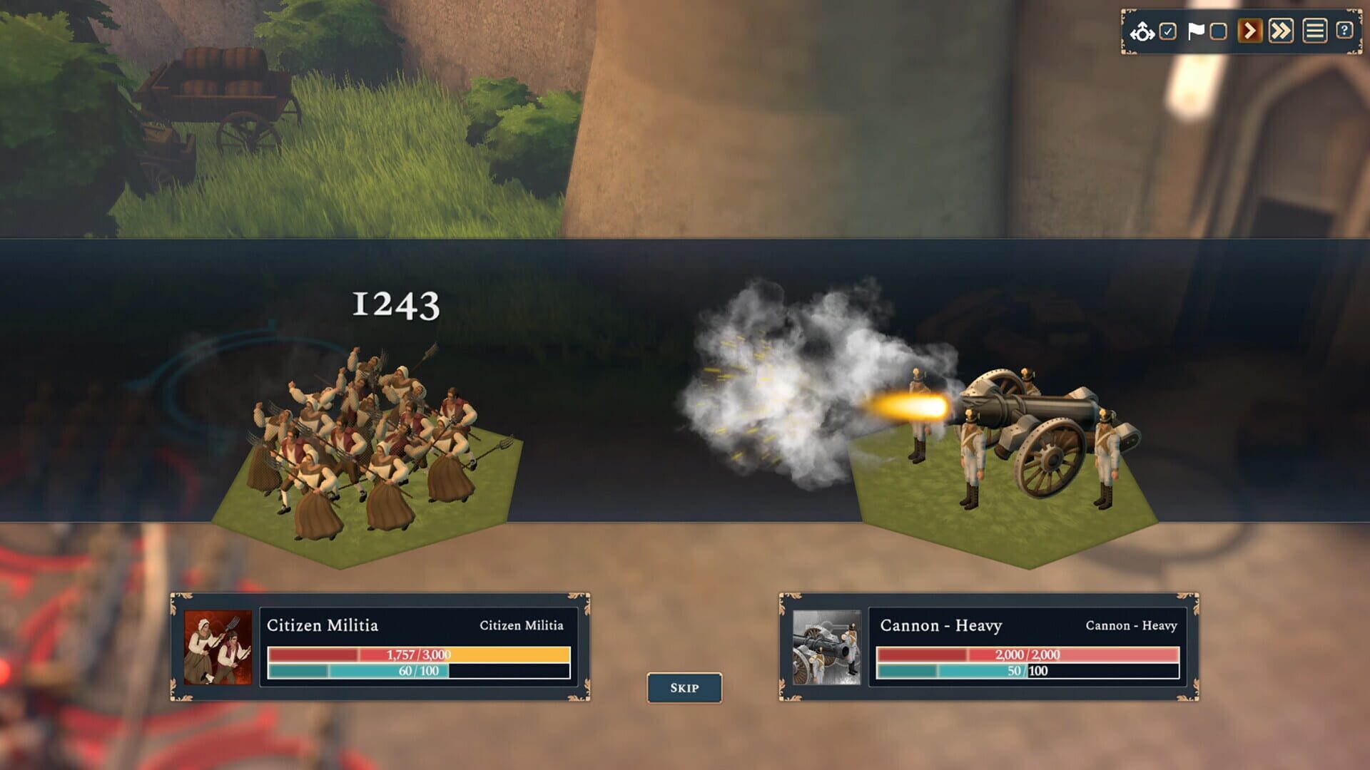 Screenshot for Bonaparte: A Mechanized Revolution