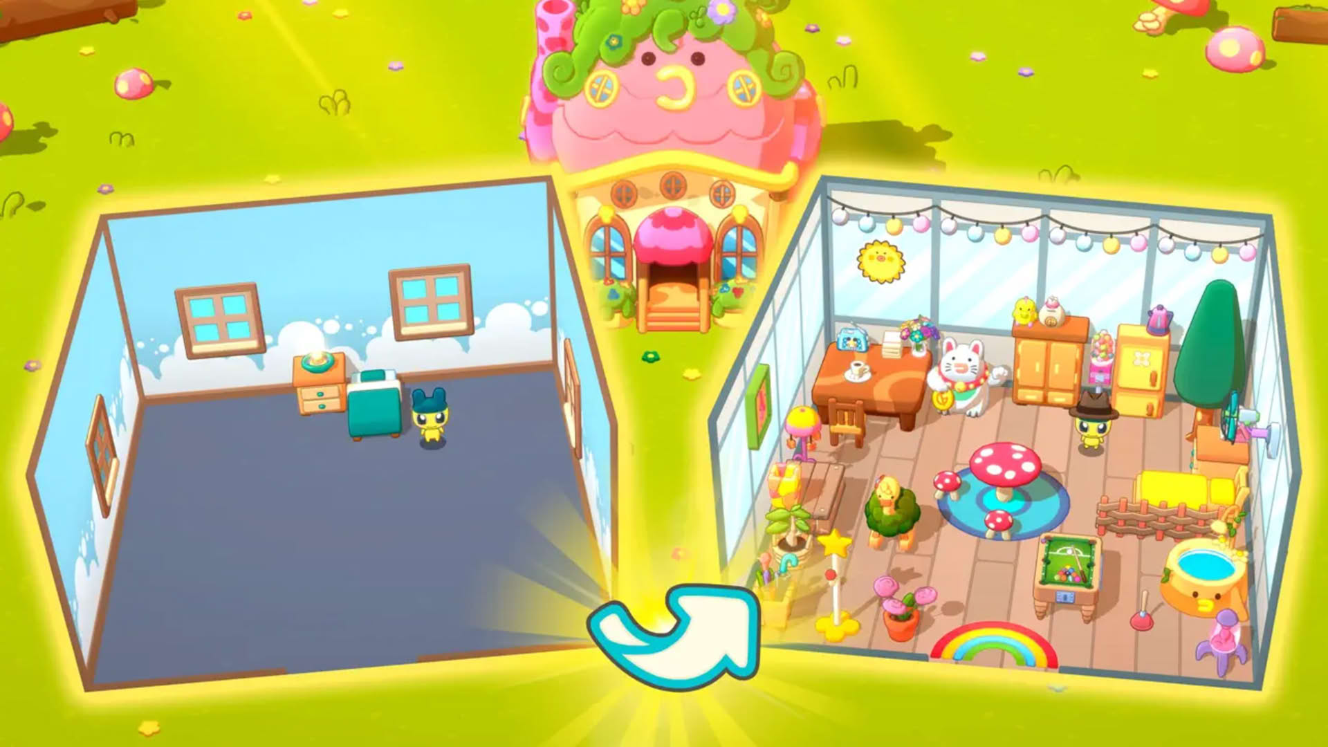 Screenshot for Tamagotchi Adventure Kingdom