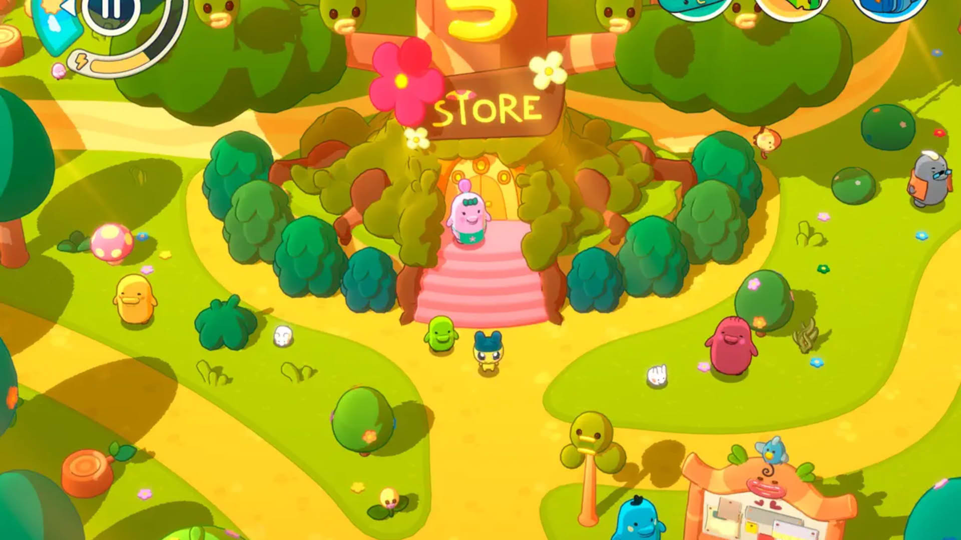 Screenshot for Tamagotchi Adventure Kingdom