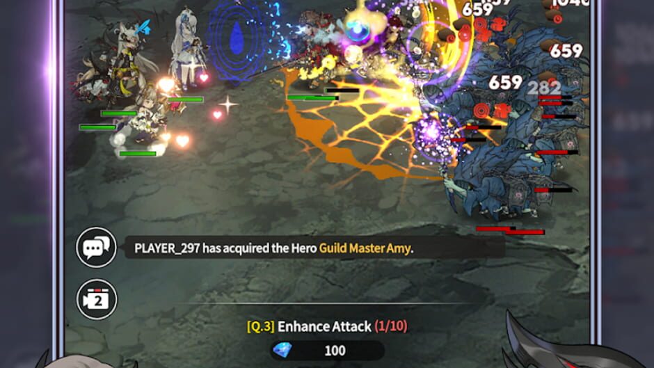 Screenshot for Gran Saga Idle: Knights x Knights