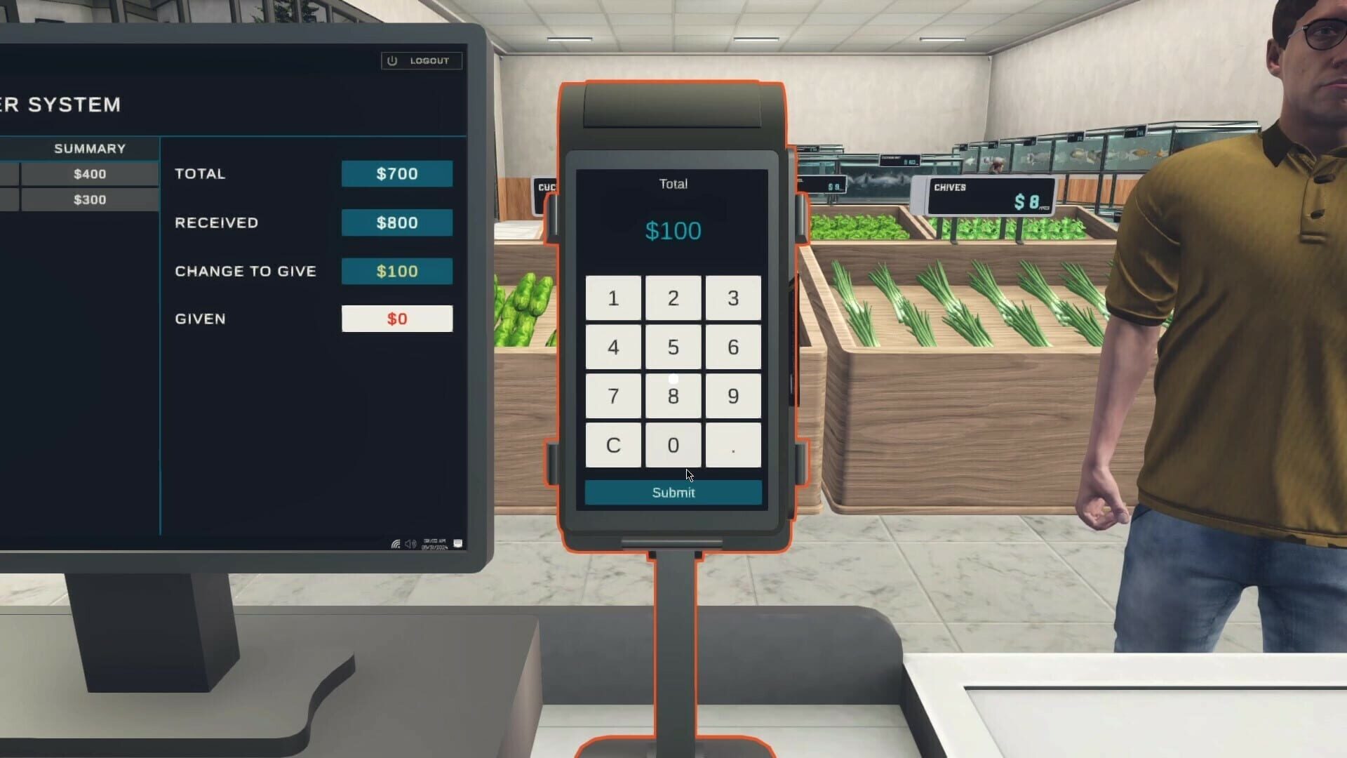 Screenshot for Hydroponics Farm & Store Simulator