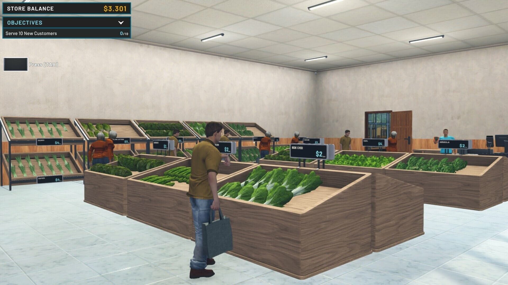 Screenshot for Hydroponics Farm & Store Simulator