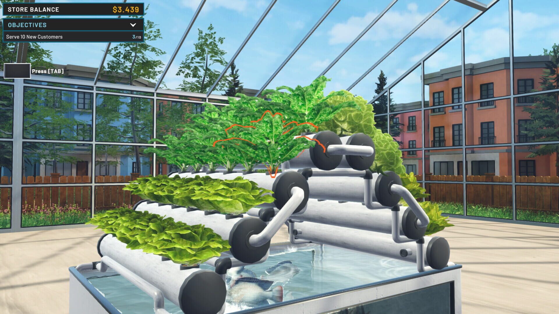 Screenshot for Hydroponics Farm & Store Simulator