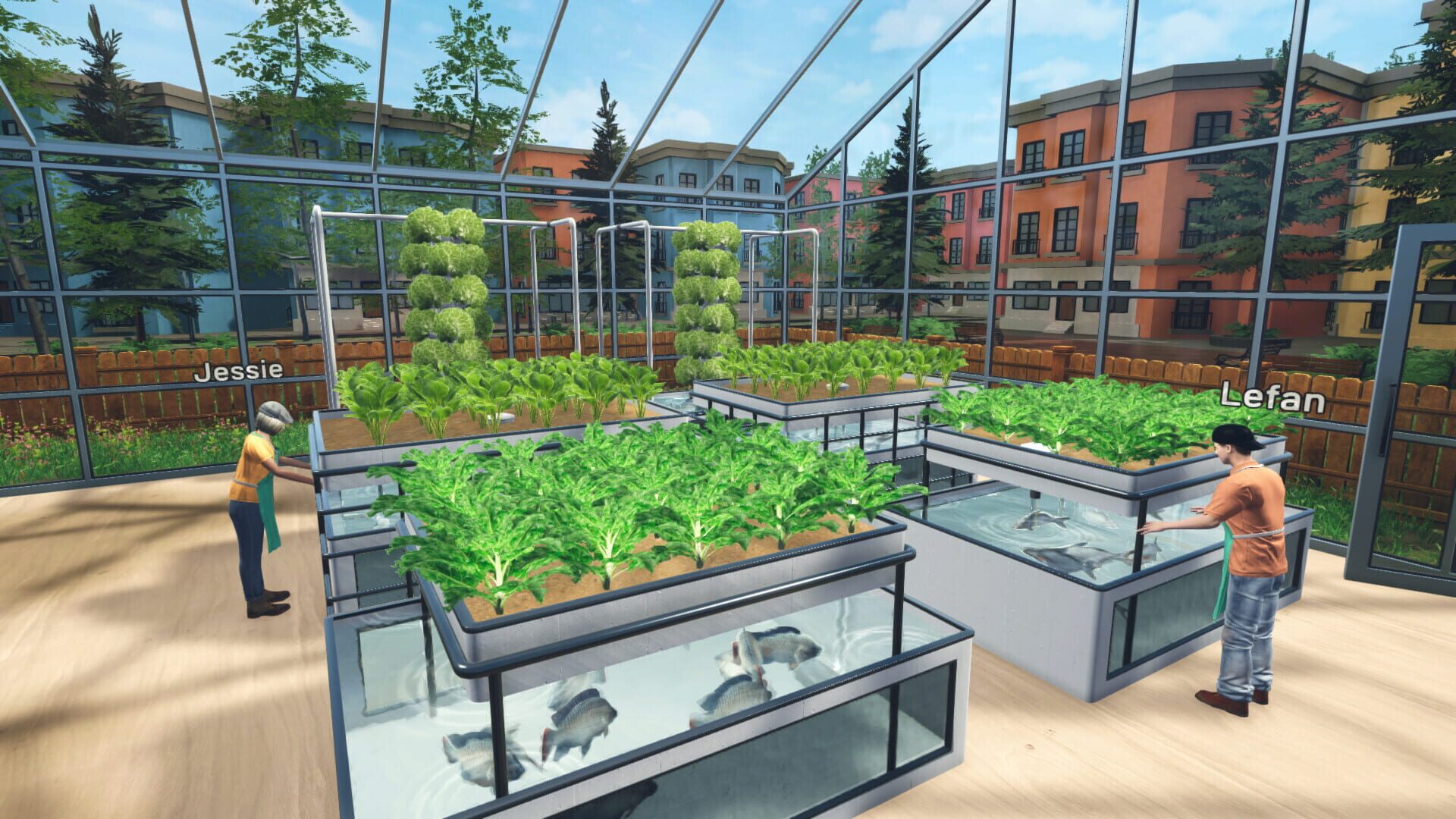 Screenshot for Hydroponics Farm & Store Simulator
