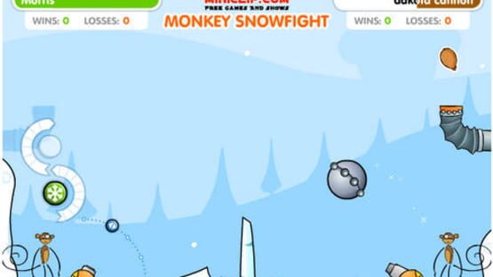 Screenshot for Monkey Snowfight