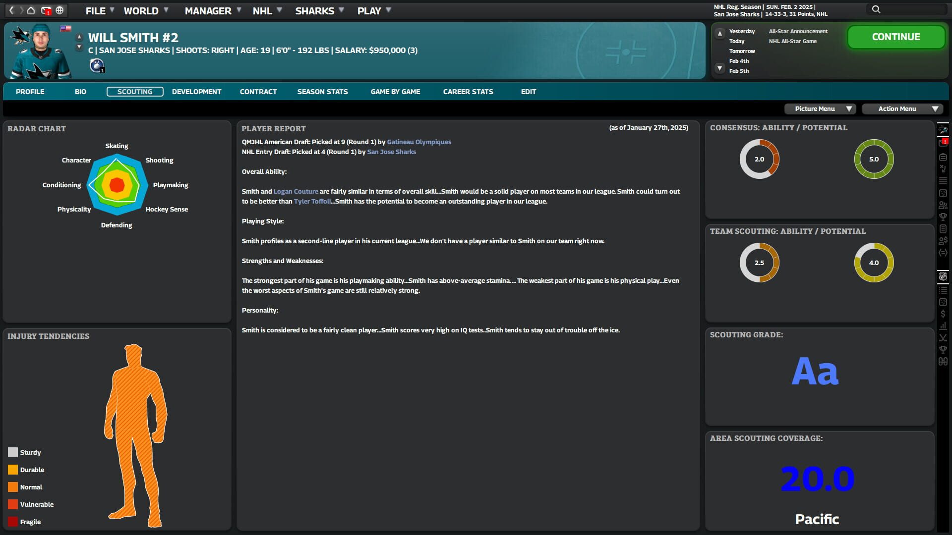 Screenshot for Franchise Hockey Manager 11