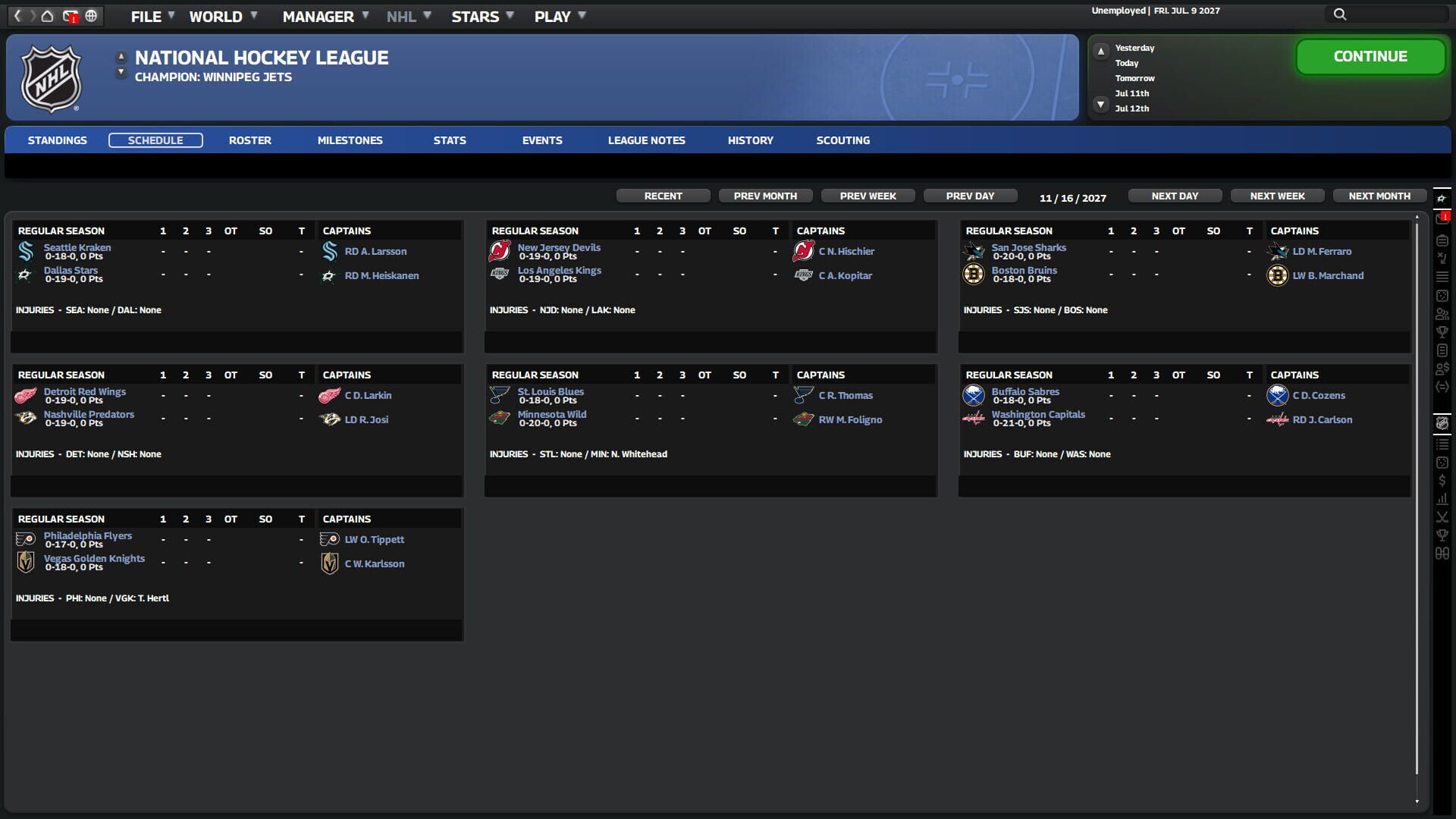 Screenshot for Franchise Hockey Manager 11