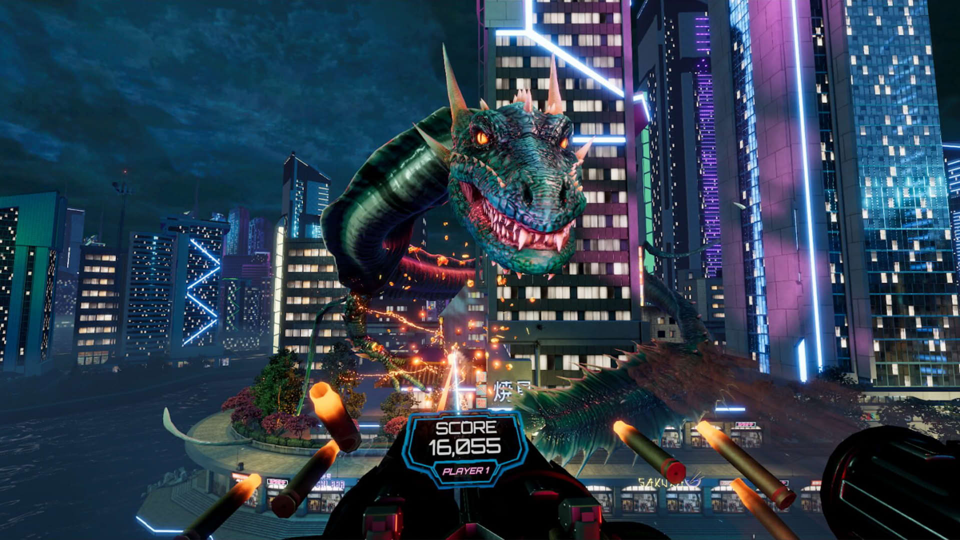 Screenshot for Godzilla Kaiju Wars VR