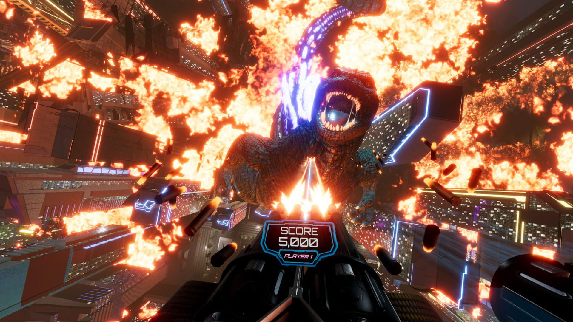 Screenshot for Godzilla Kaiju Wars VR