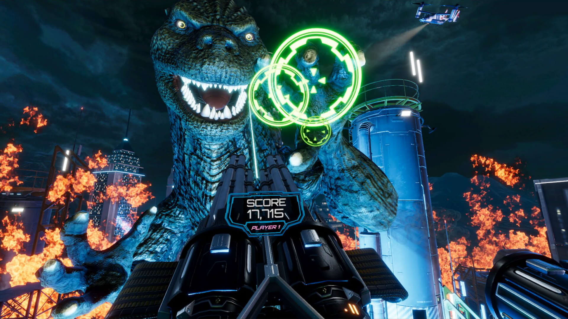 Screenshot for Godzilla Kaiju Wars VR