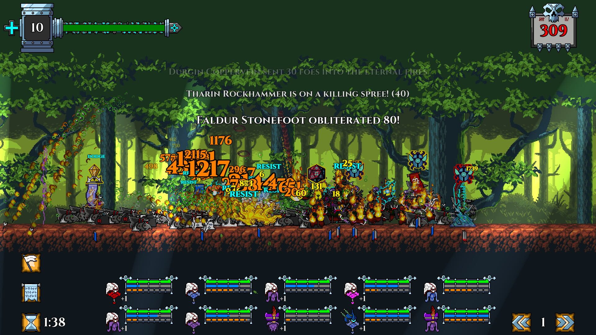 Screenshot for Dwarves: Glory, Death and Loot