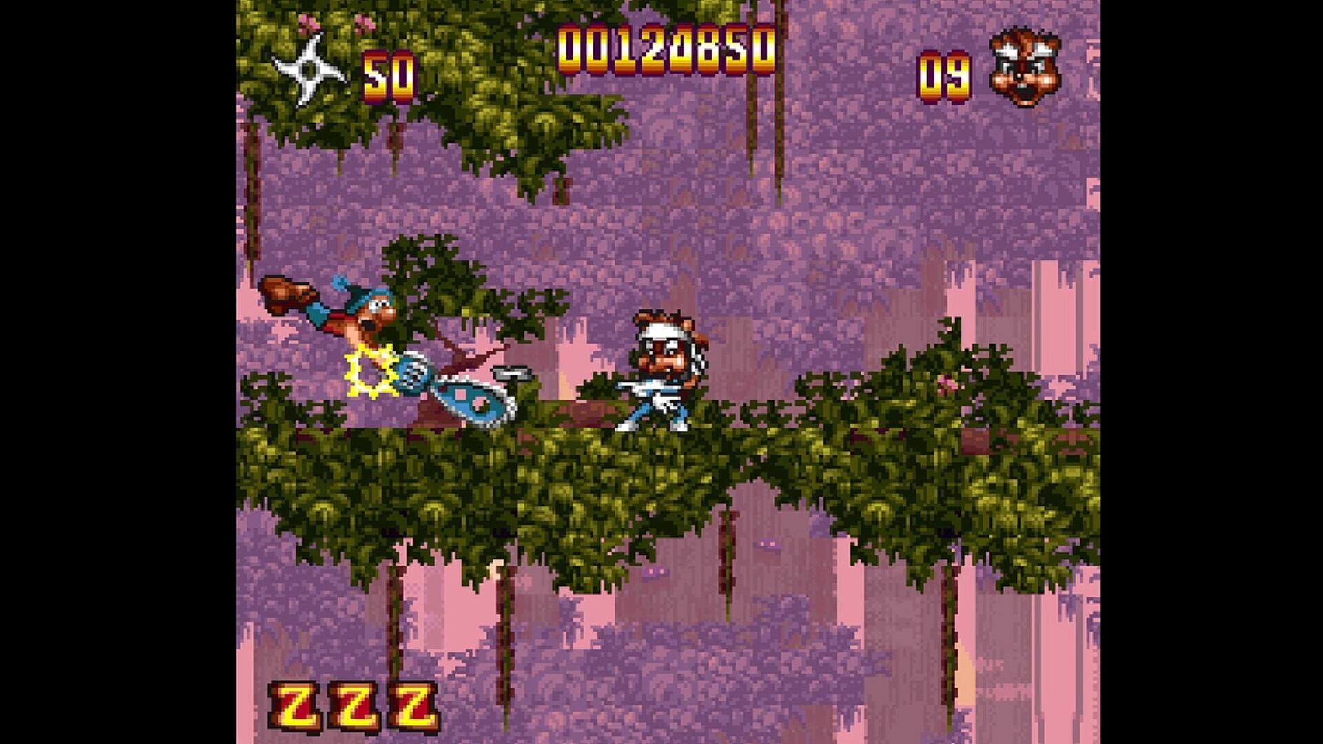 Screenshot for Zero the Kamikaze Squirrel