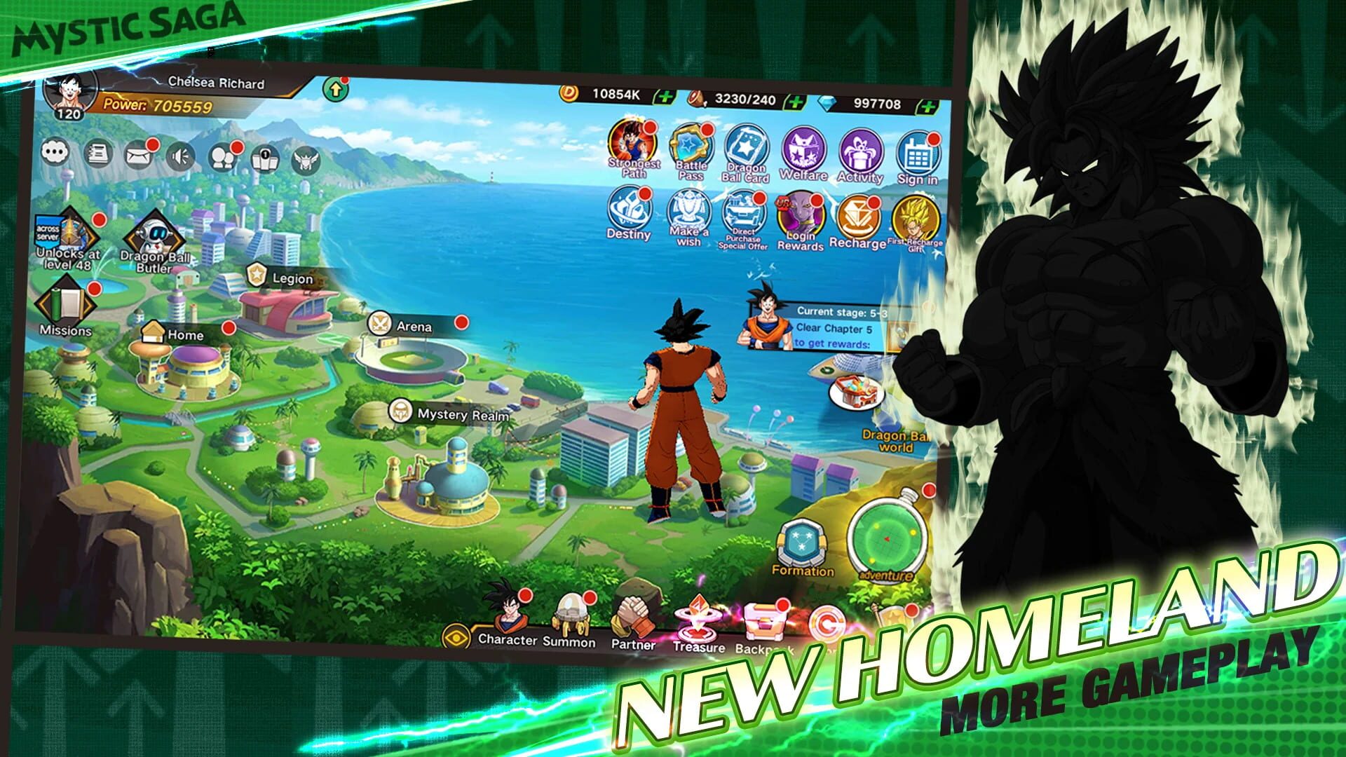 Screenshot for Mystic Saga