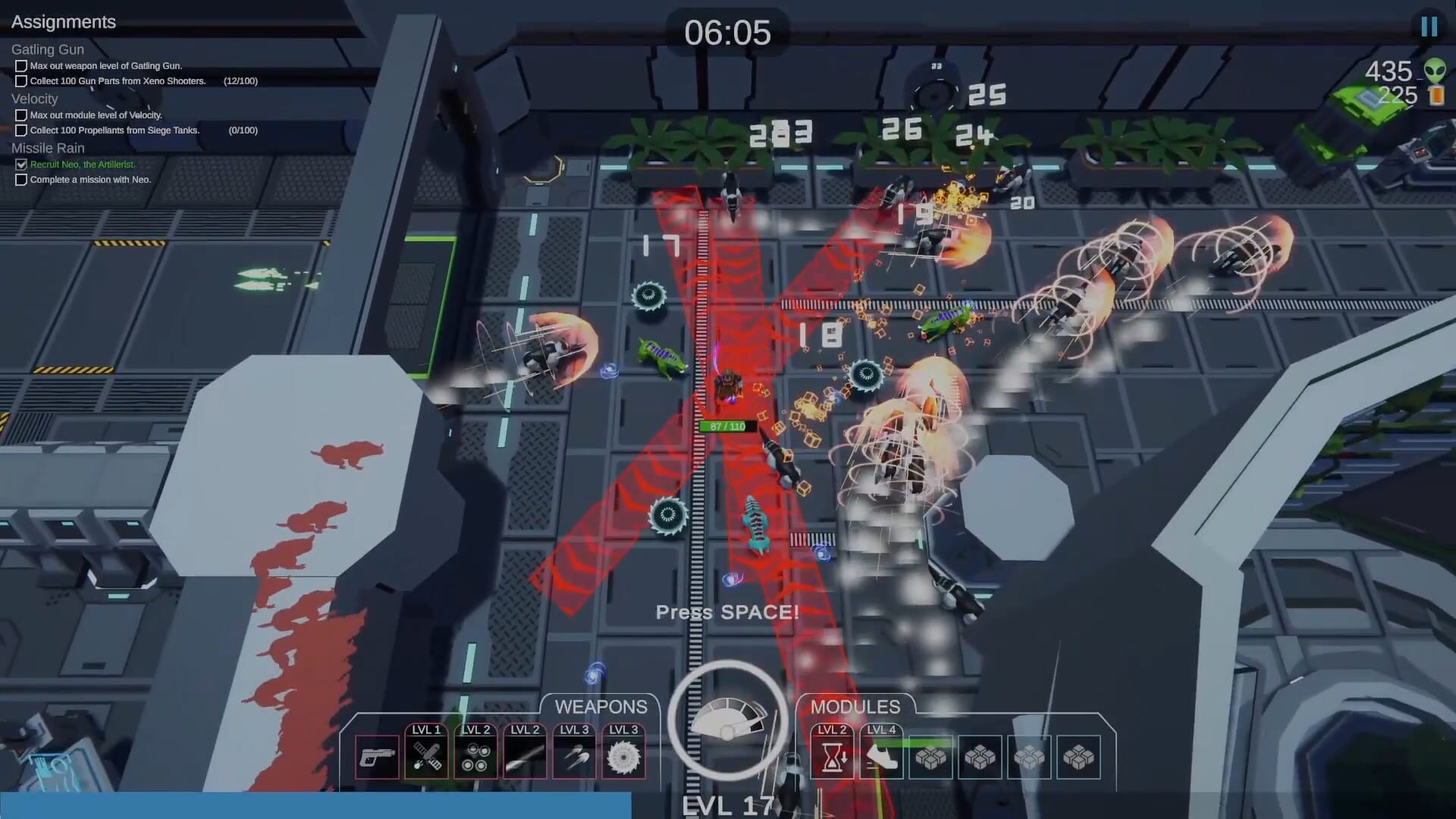 Screenshot for Defend Earth: Xenos Survivors