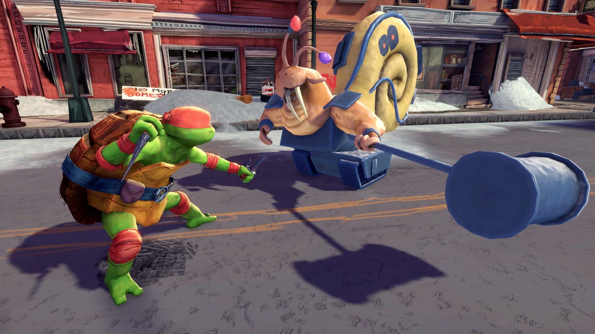Screenshot for Teenage Mutant Ninja Turtles: Mutants Unleashed