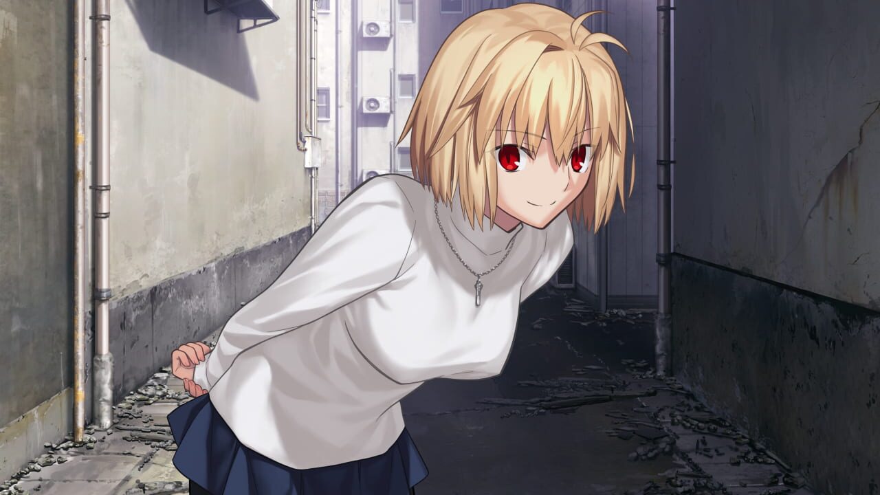 Screenshot for Tsukihime: A Piece of Blue Glass Moon